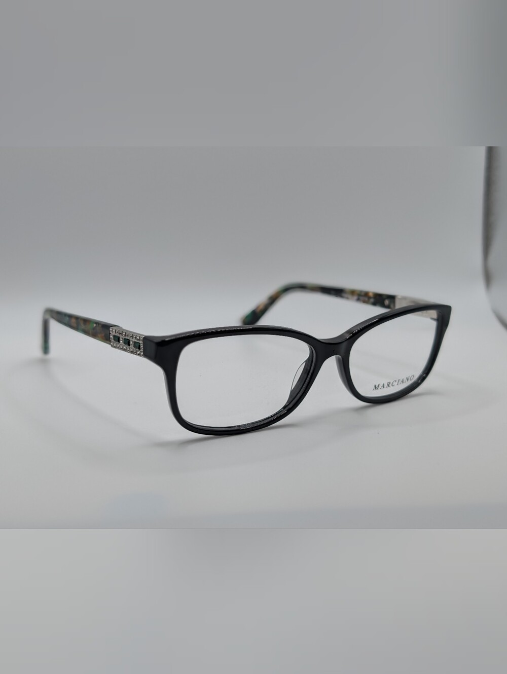 NWT Marciano GM50022 Black Eyeglasses Frames 53-14-140